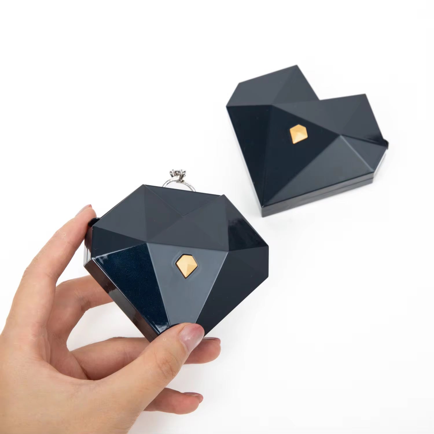 Heart Shaped Ring Box