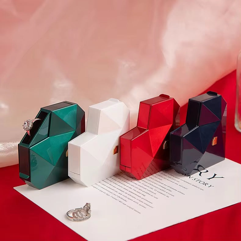 Heart Shaped Ring Box