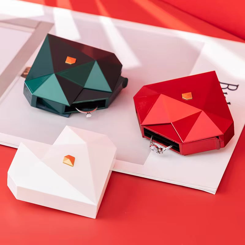 Heart Shaped Ring Box